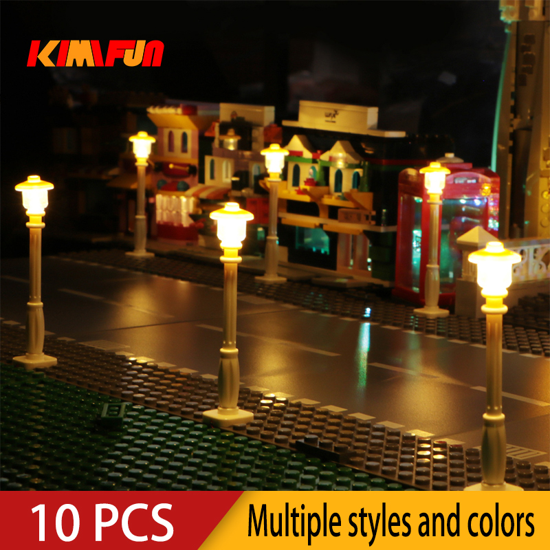 Lego Set City - 10PCS 0.8mm 핀 RGB LED 빌딩
