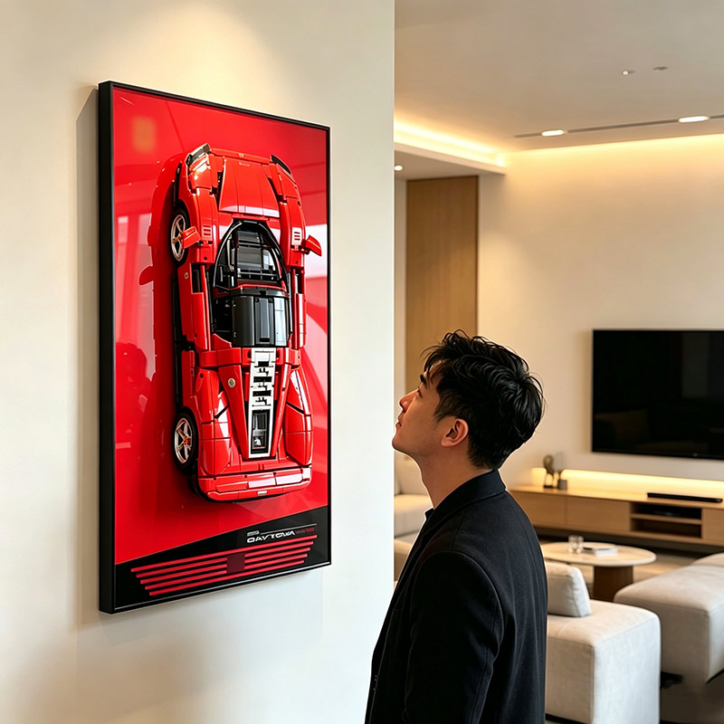 Lego Set Technic - 벽걸이형 배경 디스플레이 보드는 LEGO 42143