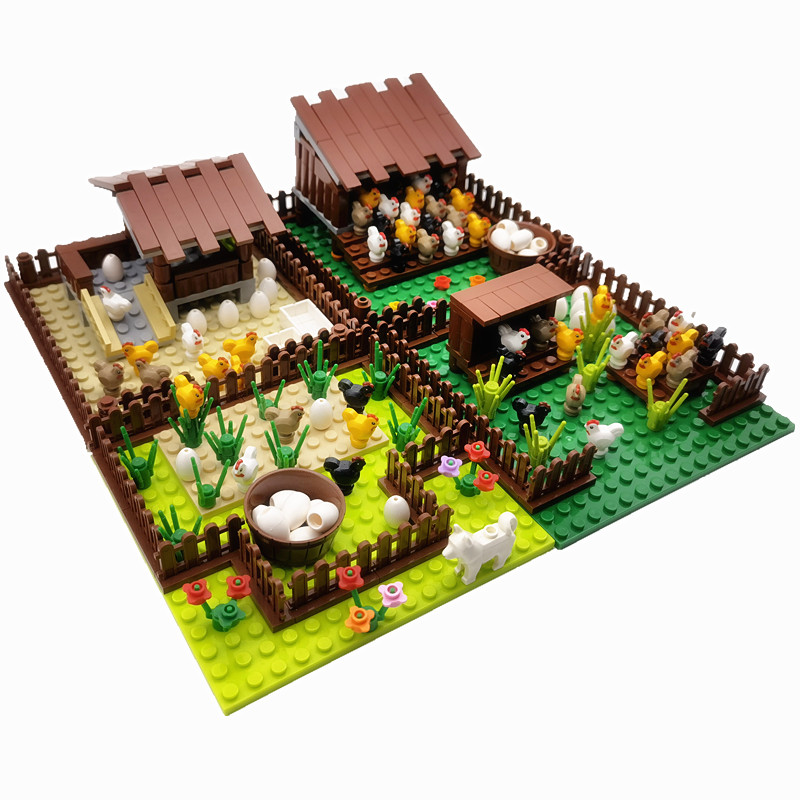 Lego Set City - 크리 에이 티브 도시 농장 빌딩
