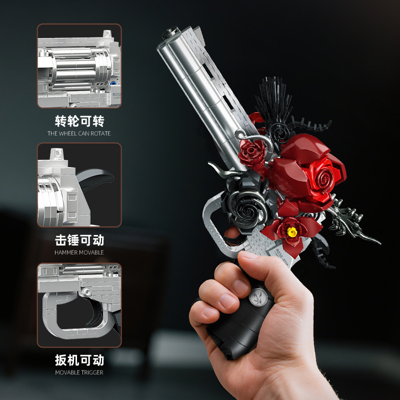 재고 있음 JJ9218 MOC 아이디어 군용 리볼버와  - Lego Set Technic 리뷰 및 가격