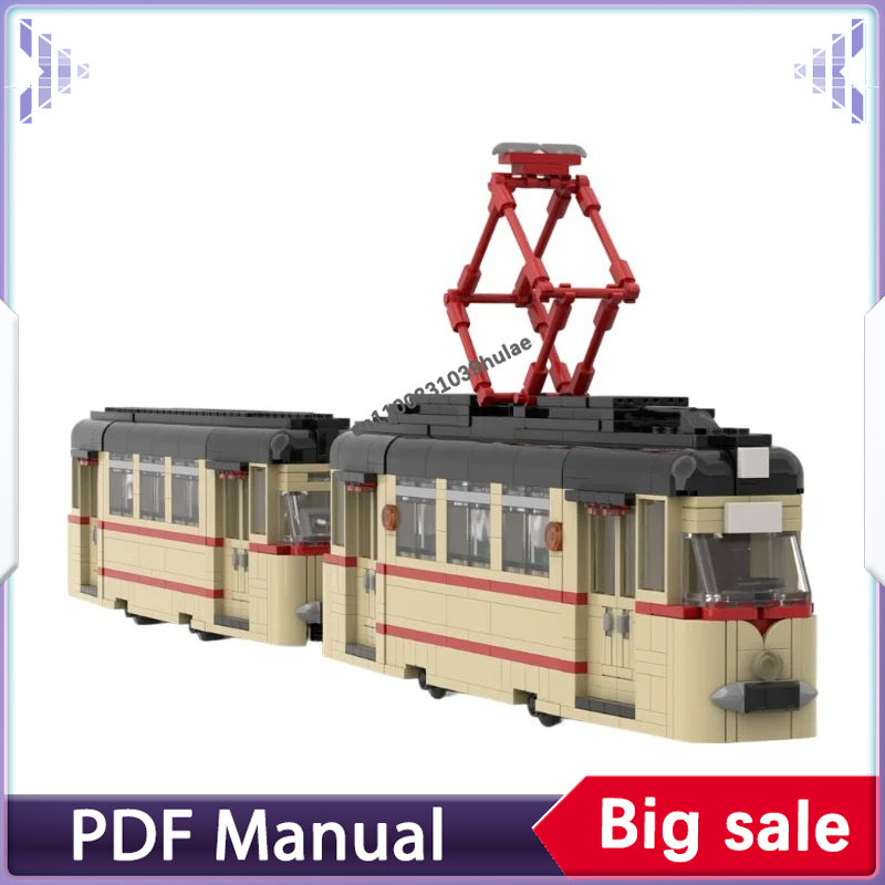 타트라 T3 T4 트램 MOC 브릭스 고타 T57 스타 - Lego Set City 리뷰 및 가격
