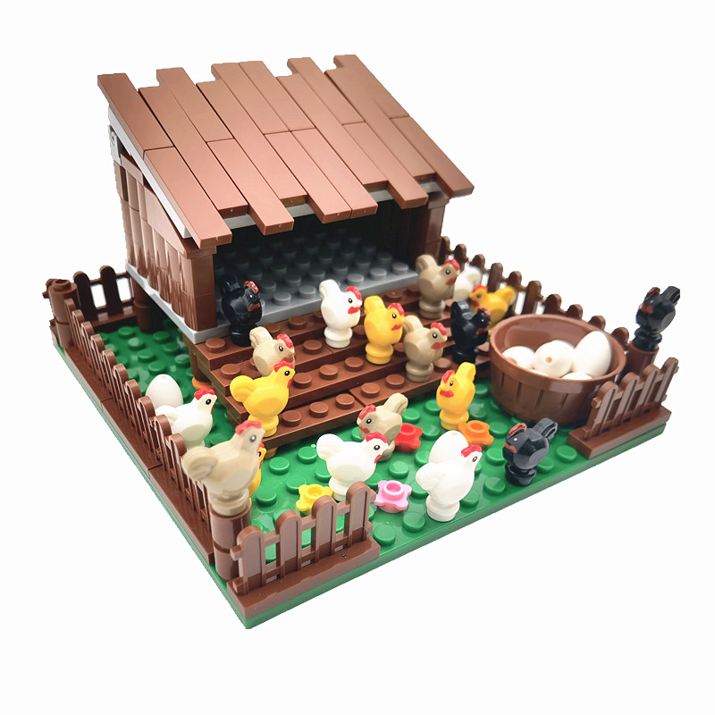 크리 에이 티브 도시 농장 빌딩 블록 동물 세트 Pig - Lego Set City 리뷰 및 가격