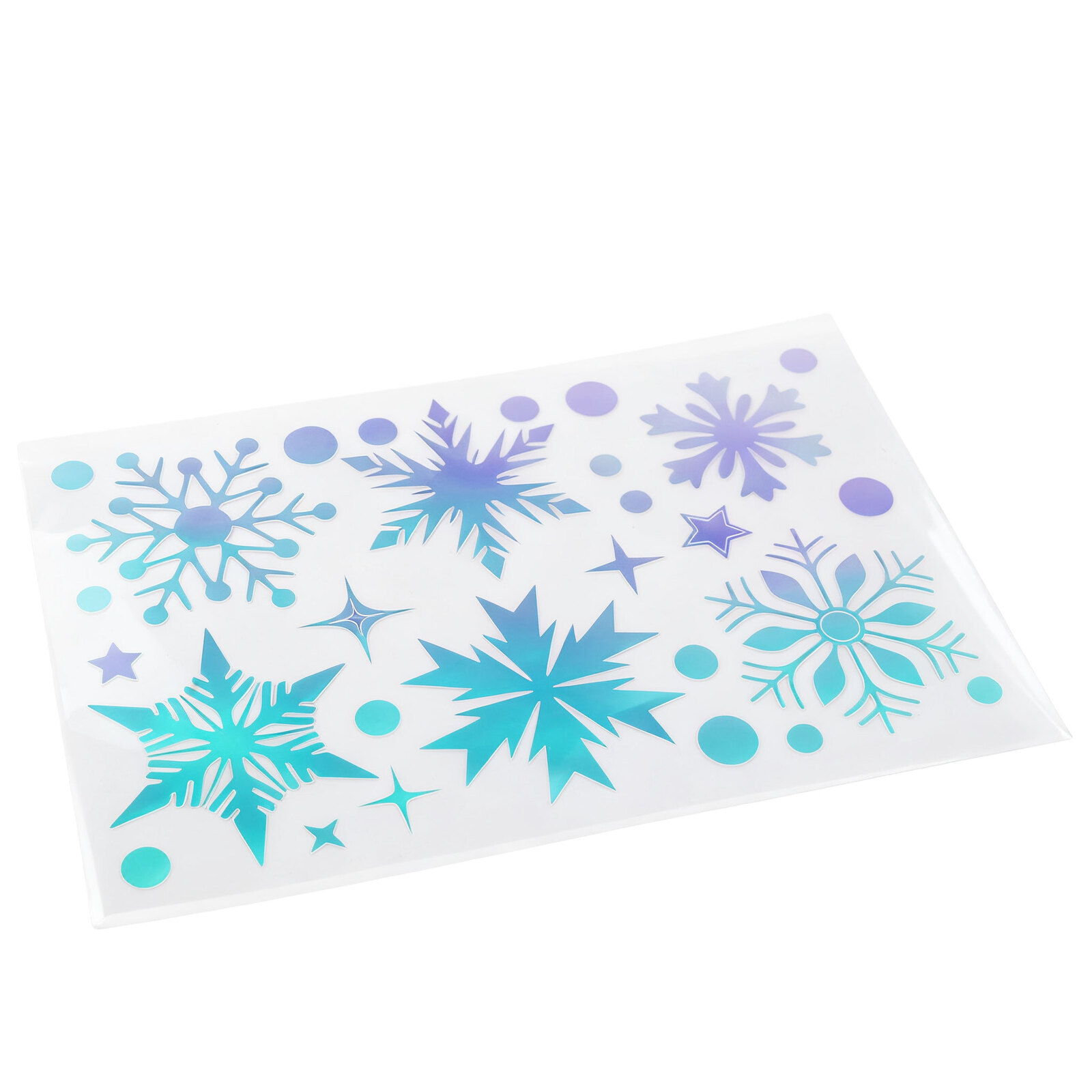 3 시트 눈송이 크리스마스 창 스티커 PVC 빛나는 눈 - Snowflake Window Decal 리뷰 및 가격