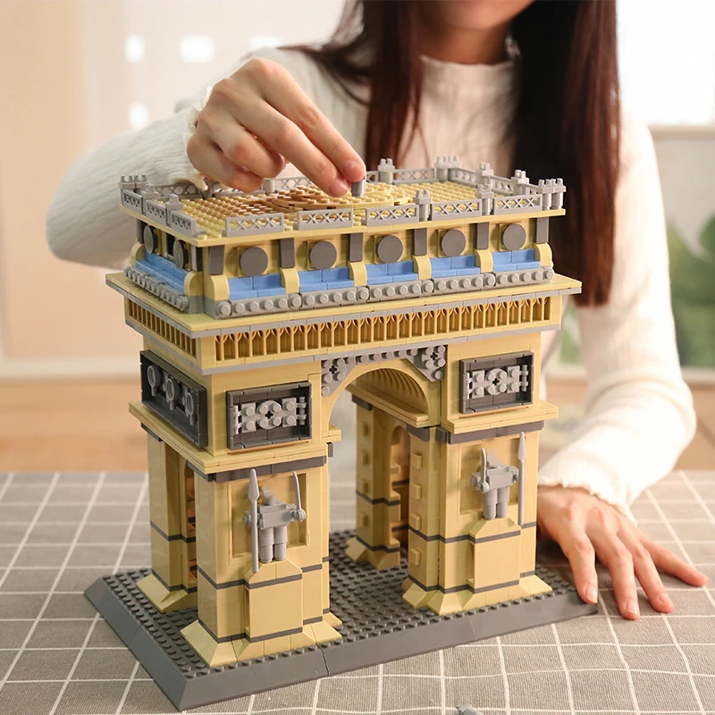 프랑스의 개선문 빌딩 블록 세계 유명 건축 벽돌 도시  - Lego Set City 리뷰 및 가격
