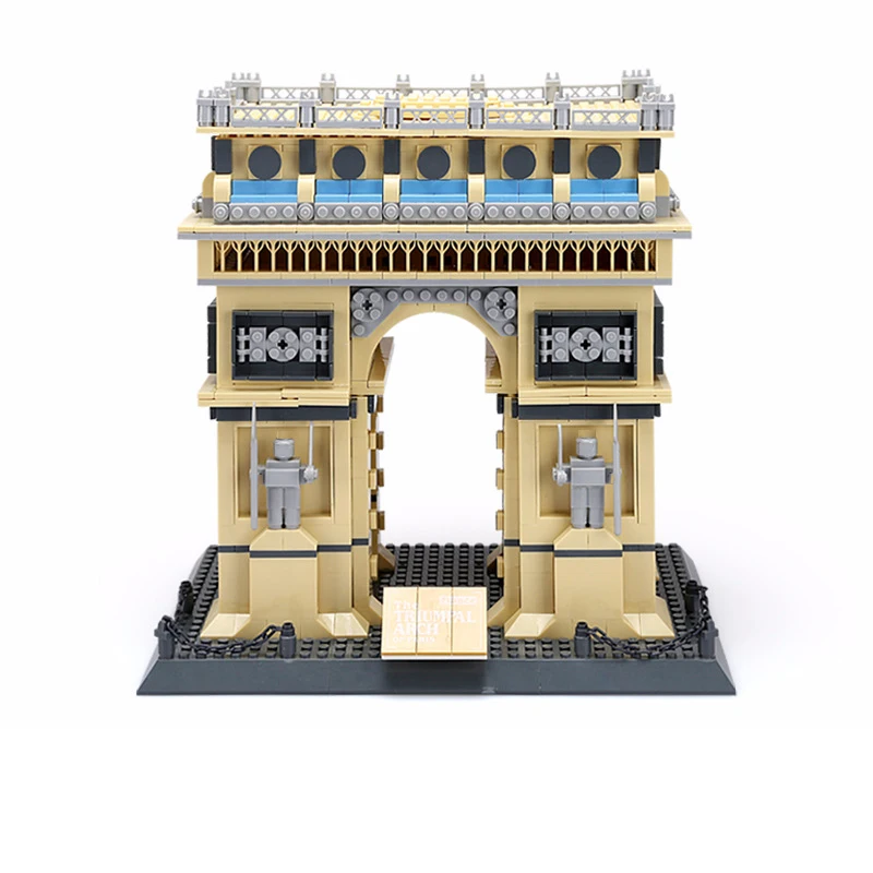 프랑스의 개선문 빌딩 블록 세계 유명 건축 벽돌 도시  - Lego Set City 리뷰 및 가격
